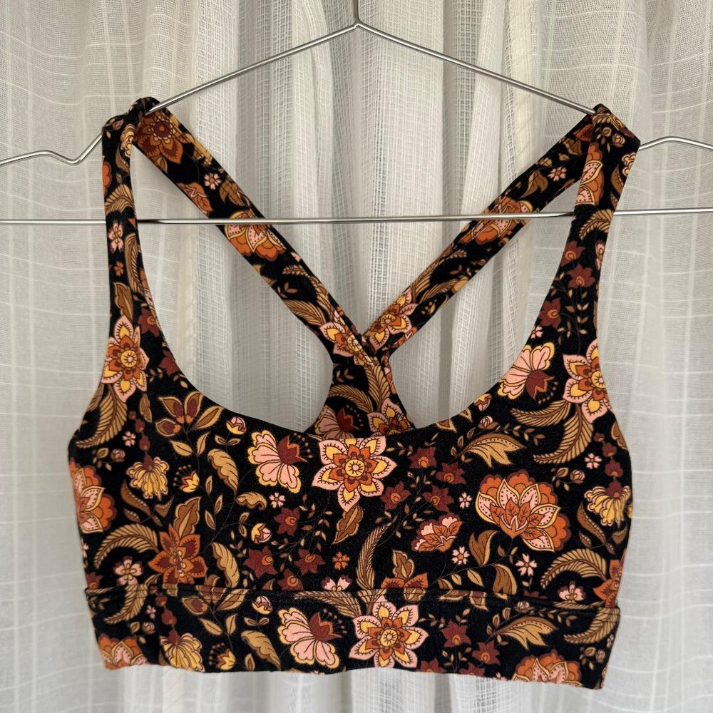 KAVALA Floral Sports Bra Size Small